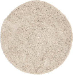 MUST Living Carpet Celeste round small,Ø150 cm, beige, 100% polyester