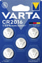 Varta CR2016 - Lithium knoopcelbatterij - 5-pack (5 stuks)