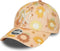 New York Yankees Womens Floral All Over Print Peach 9FORTY Adjustable Cap