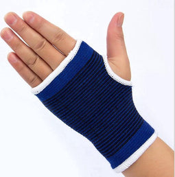 Wundmed - Polsbrace - Polssteun - M - 1 stuk - Strak - Compressie - Elastisch - Blauw