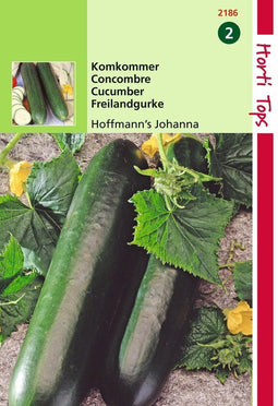 2 stuks - Hortitops - Komkommers Hoffmanns Giganta