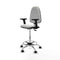 Piqueras y Crespo B2D05RN - Bureaustoel - Hoogteverstelbaar met armleuning - Wit