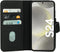 Mobiparts - Leather 2 in 1 Wallet Case - Uitneembare backcover en ruimte voor pasjes - Zwart