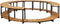 vidaXL Spa-ombouw 273x53 cm massief acaciahout