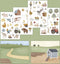 Little Dutch - Raamstickers - Boerderij thema - 50 stuks