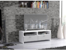 FINLANDEK Hedendaags en mat grijs HELPPO tv-meubel - B 95 cm