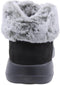 Skechers On-The-Go Joy - Biker Boots - Imitatieleer - Zwart