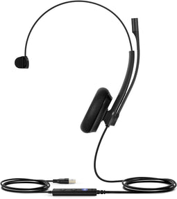 Yealink UH34 Lite - On-Ear Koptelefoon - Mono - Zwart