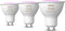 Philips Hue Spot - GU10 - 400 lumen - wit en gekleurd licht (3-pack)