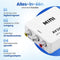 Garpex® Tulpen naar HDMI Converter - AV naar HDMI Adapter - Analoog naar Digitaal - Wit