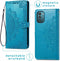 iMoshion Hoesje Geschikt voor Nokia G21 / G11 Hoesje Met Pasjeshouder - iMoshion Mandala Bookcase - Turquoise