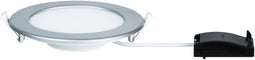 Paulmann - LED-inbouwpaneel IP44 rond 170 mm 11,1W 720lm 2700K Chroom mat