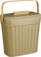 Mica Decorations Manja Afvalemmer - 7 Liter - Bamboe - Groen