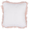 LUBHA - Sierkussen set van 2 - Roze - 42 x 42 cm - Polyester