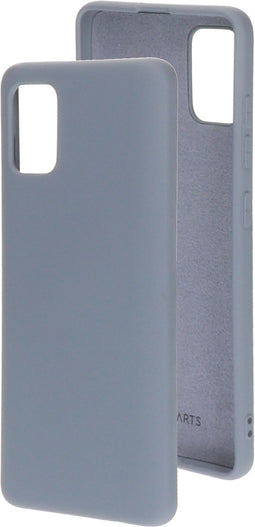 Mobiparts Samsung Galaxy A51 (2020) - Silicone Cover - Soft-touch - Royal Grey