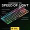 SteelSeries Apex 9 TKL - Mechanisch Gaming Toetsenbord - Swappable OptiPoint schakelaars - Zwart