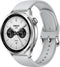 Xiaomi Watch S4 41 mm aluminium kast met fluorelastomeer bandje zilver