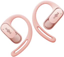 Shokz OpenFit Air - Draadloze Sporthoofdtelefoon - Open-ear - Roze