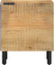 vidaXL - Nachtkastje - 40x33x46 - cm - massief - mangohout - bruin