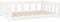 vidaXL - Hondenmand - 95,5x65,5x28 - cm - massief - grenenhout - wit