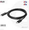 Club 3D - DisplayPort 1.4 naar HDMI Kabel - 4K120Hz 8K60Hz HDR10 - Zwart (3m)