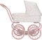 Little Dutch Poppenwagen - Poppenwagen - Met bloemen- en vlinderprint - Roze