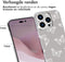 iMoshion Hoesje Geschikt voor iPhone 14 Pro Hoesje Siliconen - iMoshion Design hoesje - Grijs / Butterfly
