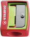 STABILO Woody 3 in 1 - Multi Talent Kleurpotlood - Etui Met 6 Kleuren + puntenslijper