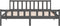 vidaXL - Bedframe - massief - hout - grijs - 200x200 - cm