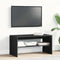 vidaXL - Tv-meubel - 80x40x40 - cm - spaanplaat - zwart - eikenkleurig