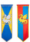 Boland - Banier Knights & Dragons assorti - Ridders & Draken - Ridders & Draken