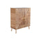 Dientafel DKD Home Decor Gouden Lichtbruin Hout MDF 100 x 44 x 118 cm