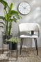 Mica Decorations Porte - Bloempot op standaard - L20 x B20 x H50 cm - Metaal - Zwart