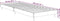 vidaXL - Bedframe - bewerkt - hout - grijs - sonoma - eikenkleurig - 75x190 - cm