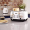 Tower Retro Broodrooster Bottega Rose Gold 4 Sneden Wit