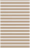 vidaXL - Zebra - Blind - 140x230 - cm - stofbreedte - 135,9 - cm - polyester - zandbruin