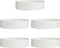 vidaXL - Tuinplantenbakken - 5 - stuks - Wit - 80x80x20 - cm - Staal