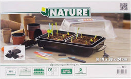 Nature - Kweekkas met verwarming - 19 x 38 x 24cm - kweken