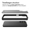 Accezz Rugged Frosted Backcover - Geschikt voor Samsung Galaxy A15 (5G) / A15 (4G) - Schokabsorberend - Zwart