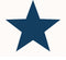 Noordwand Behang Friends & Coffee Big Stars blauw en wit