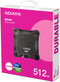 Adata SD620 - Externe SSD - 512GB - USB 3.2 Gen2 - Zwart