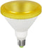 LED lamp EDM Yellow F 15 W E27 1200 Lm Ø 12 x 13,8 cm (RGB)