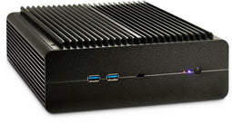 Inter-Tech IP-60 - Mini PC - Mini-ITX - 2x 2.5" bays - Zwart