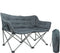 TRVLMORE Comfort Bench - Campingbank - 2 Persoons - 240 kg draagvermogen - Grijs