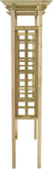 vidaXL - Tuinboog - 110x60x210 - cm - geïmpregneerd - massief - grenenhout