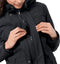 Jack Wolfskin Madison Avenue - Outdoorjas Dames - Waterdicht en ademend - Phantom - Maat XL