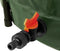 tectake 403507 - Regenwatertank 200 L - Plooibaar met waterinlaatrooster - Groen