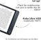 imoshion Ereader Cover / Hoesje Geschikt voor Kobo Libra H2O - imoshion Slim Hardcase Sleepcover Bookcase met stand - Zwart