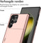 iMoshion Hoesje Geschikt voor Samsung Galaxy S24 Ultra Hoesje - Ruimte voor 2 pasjes - iMoshion Backcover met pasjeshouder - Rosé Goud