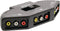 Nedis Composiet Video-Switch - 3 poort(en) - Input: 3x Composiet-Video (RWY) - Output: 1x Composiet-Video (RWY) - 1024x576 - ABS - Zwart
